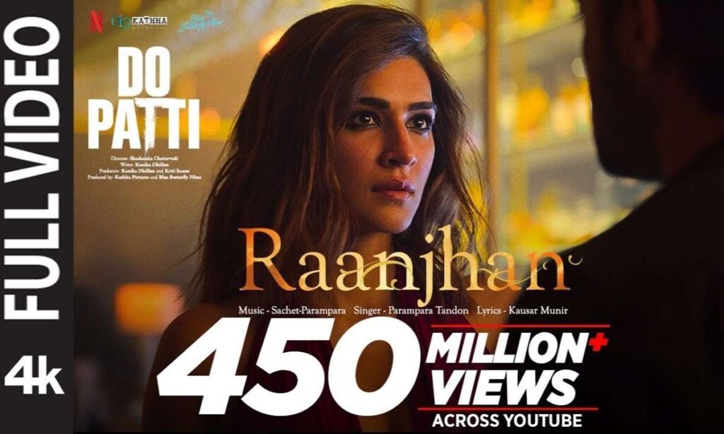 raanjhan-lyrics-parampara-tandon-do-patti-2024